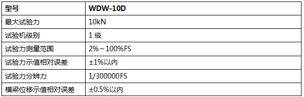 10KN微機(jī)控制電子萬能試驗機(jī)