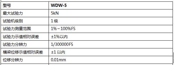 5000N微機(jī)控制電子萬能試驗機(jī)